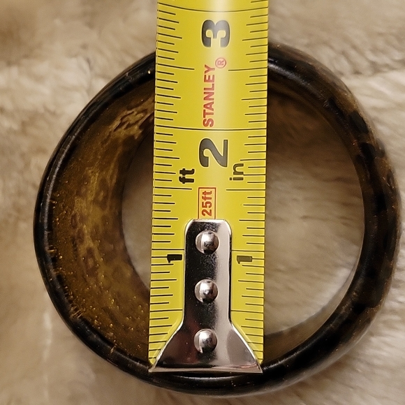 Bracelet Plastic Gold and Black - Picture 4 of 5